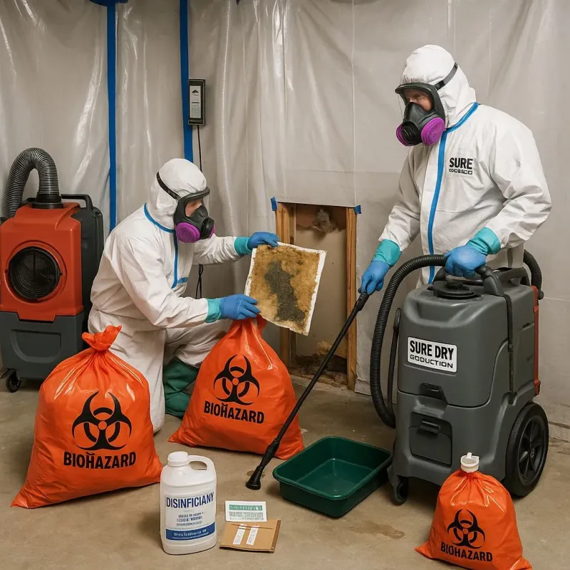 Contaminated Water Handling Protocols process in Bertie County, NC