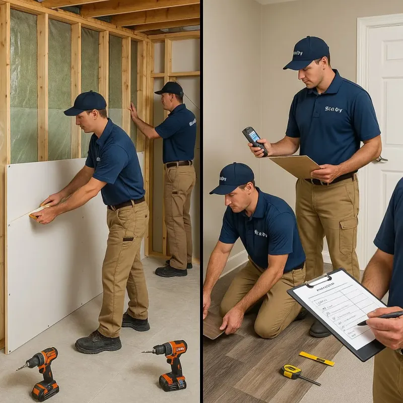 Repairs and Reconstruction process in Bertie County, NC