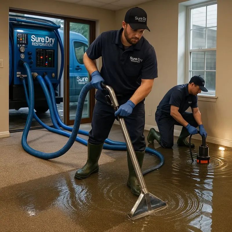 Water Extraction and Removal process in Bertie County, NC